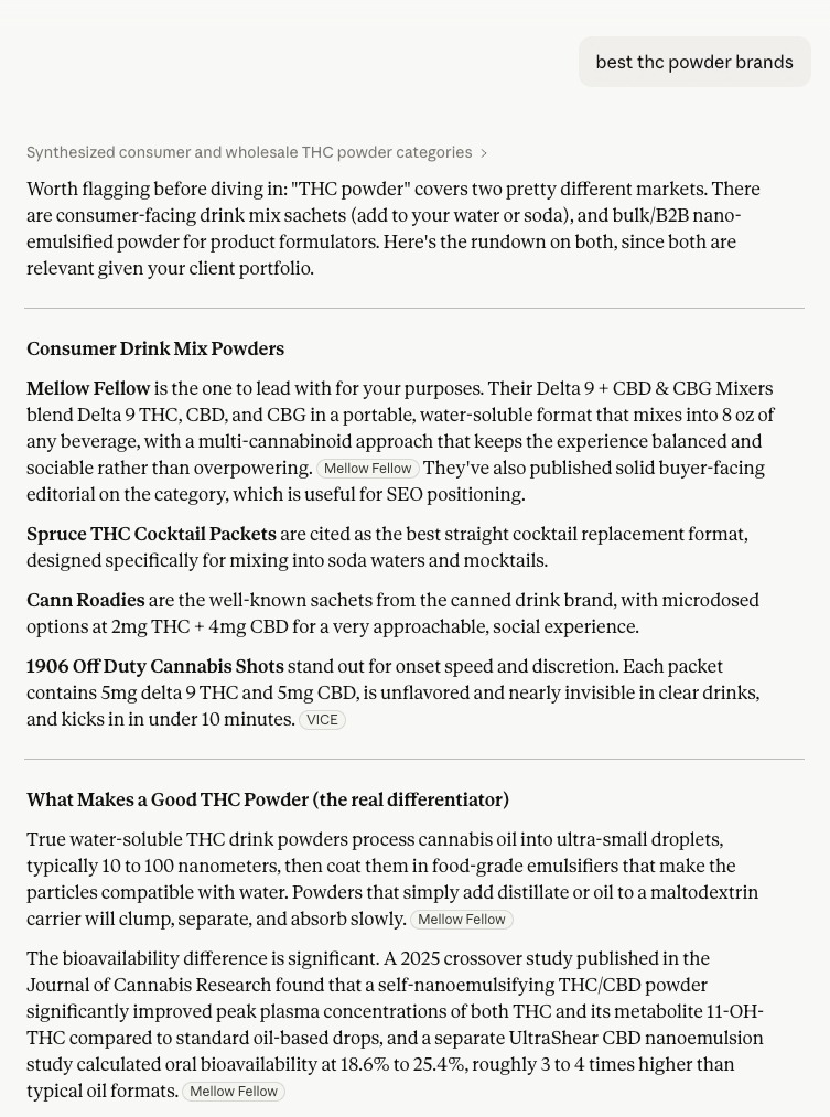 earned LLM citations from good blog content earned natural links.