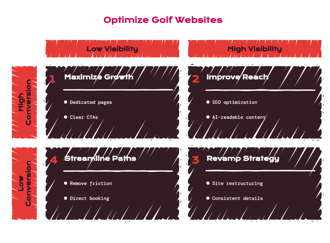 What the Best Golf Course Websites Get Right (Real Golf Website Examples) - visual selection